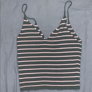 striped tank top